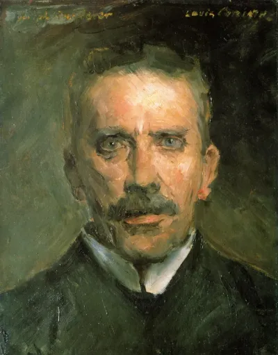 Porträt des Dichters Josef Ruederer