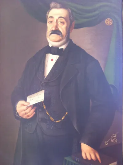 Porträt des Don Raffaelle Saraceni - Venosa 1864