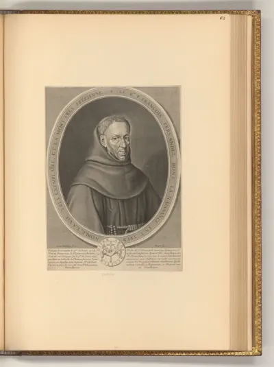 Porträt des Franziskanermönchs Francisco Fernandez (1568 - 1653)