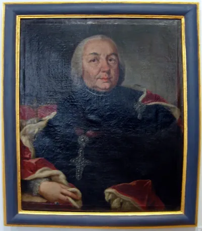 Porträt des Fuldaer Fürstbischof Adalbert von Walderdorff