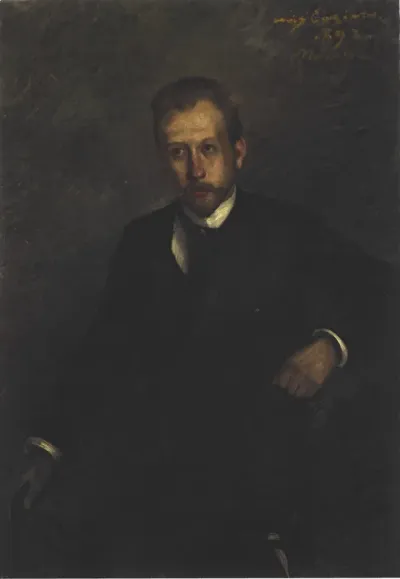 Porträt des Lehrers Carl Bolhoevener, Paullus genannt