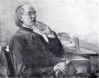 Porträt des Pfarrers Moser