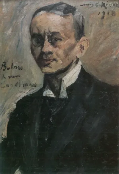 Porträt des Schriftstellers Carl Bulcke