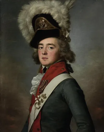 Porträt des Valerian Zubov (1771-1804)