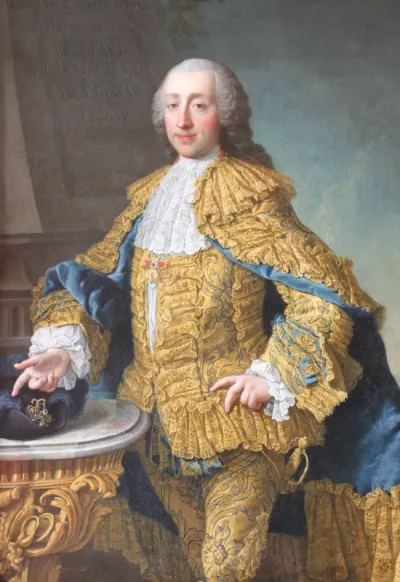 Porträt des Wenzel Anton Graf von Kaunitz-Riethberg, Gesandter Österreichs (1711-1794)
