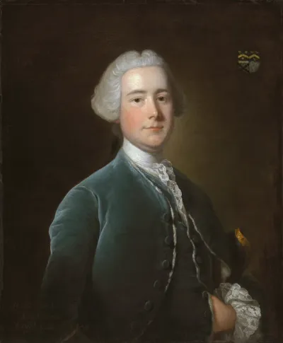 Porträt des William Fytche of Bengal (Obijt 1752 AEtait 35)