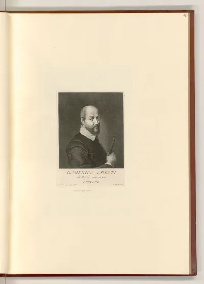 Porträt Domenico Cresti detto il Passignano Pittore