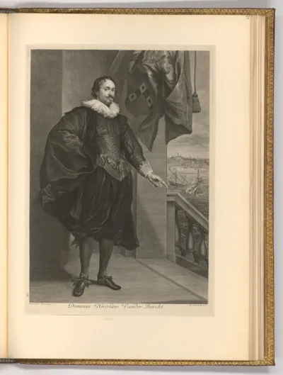 Porträt Dominus Nicolaus Vander Borcht