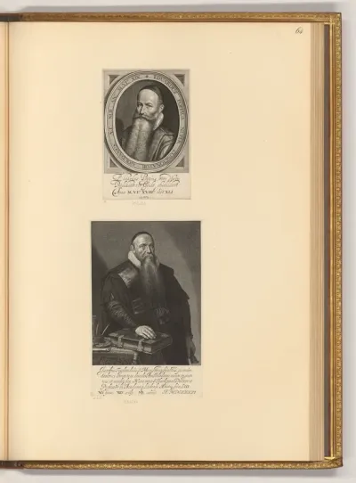 Porträt Eduard Poppius; Jacobus Trigland