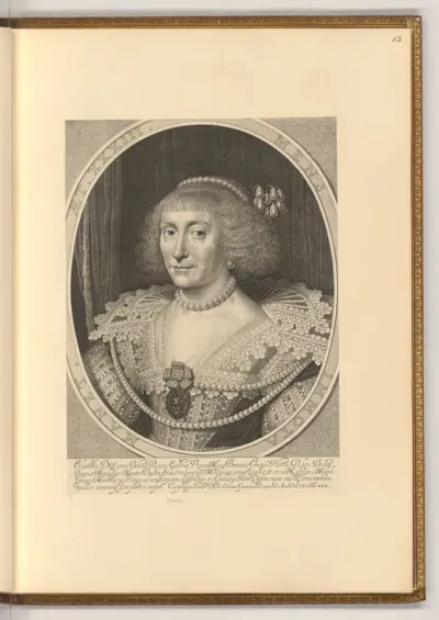 Porträt Elisabeth, Königin von Böhmen und Kurfürstin von der Pfalz