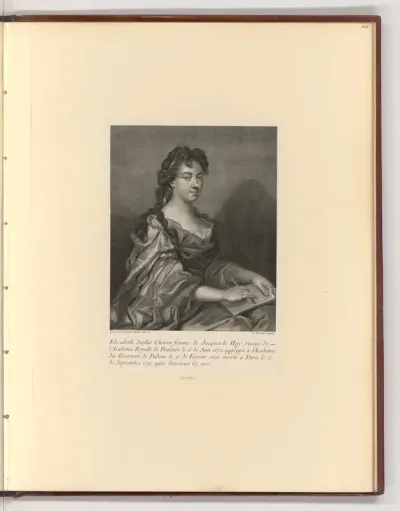 Porträt Elisabeth Sophie Chéron