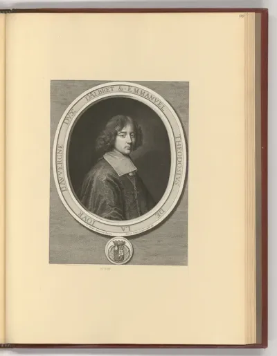 Porträt Emanuel Theodor de la Tour d'Auvergne, Duc Albret