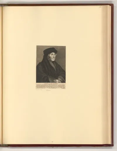 Porträt Erasmus von Rotterdam