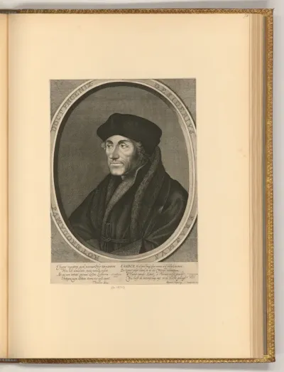 Porträt Erasmus von Rotterdam