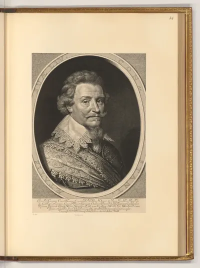 Porträt Ernst Casimir, Graf von Nassau-Dietz