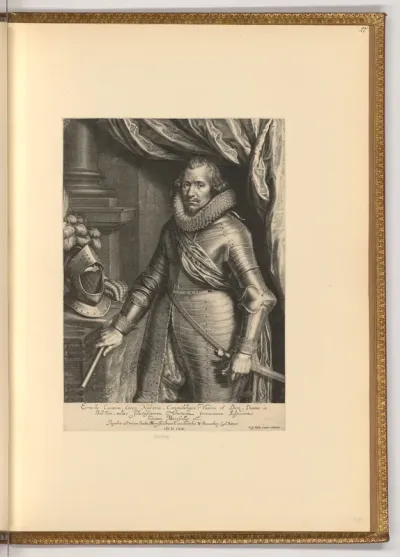 Porträt Ernst Casimir Graf von Nassau