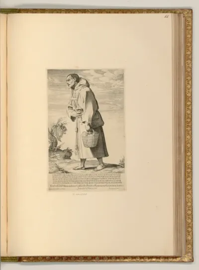 Porträt F. Philippus de Rebaldis a Ravenna Ord. Min. Con. Tertiarius Laicus