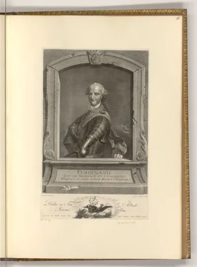 Porträt Ferdinand, Herzog von Braunschweig-Lüneburg