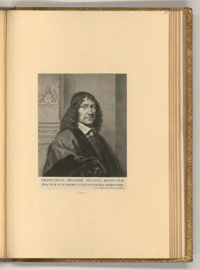 Porträt Franciscus Deleboe Sylvius