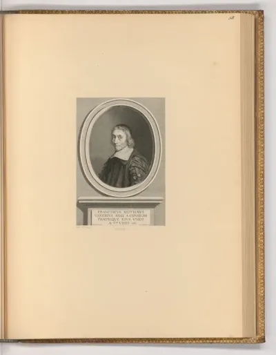 Porträt François de la Mothe le Vayer