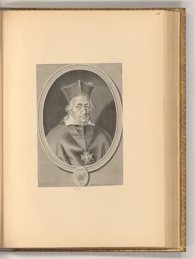Porträt François Kardinal de La Rochefoucauld