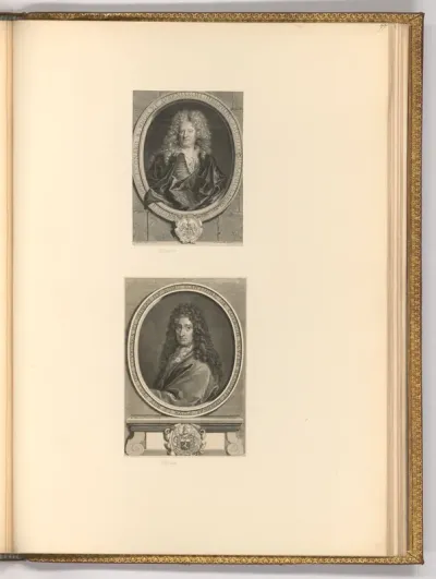 Porträt Frédéric Léonard; Antoine de Courtin