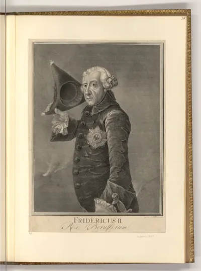 Porträt Friedrich der Große
