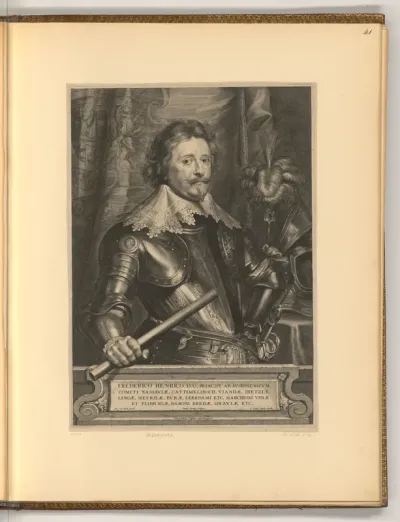 Porträt Friedrich Heinrich von Oranien