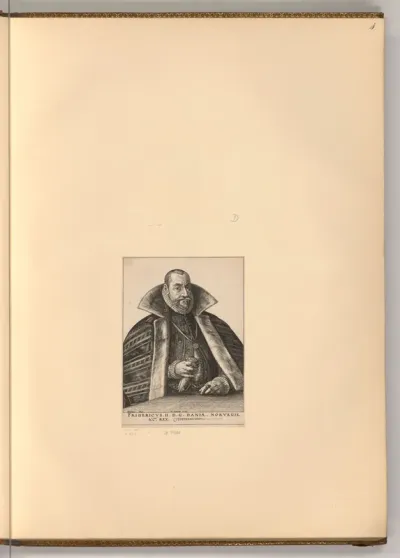 Porträt Friedrich II. König von Dänemark;
