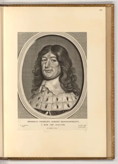 Porträt Friedrich Wilhelm von Brandenburg