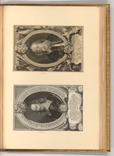 Porträt Georg Christoph von Haslang; Joachim Christian von Wahl
