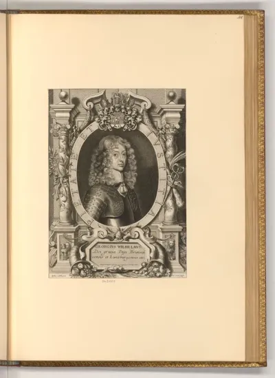 Porträt Georg Wilhelm, Herzog von Braunschweig-Lüneburg