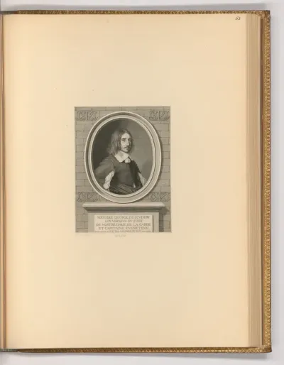 Porträt George de Scudéry