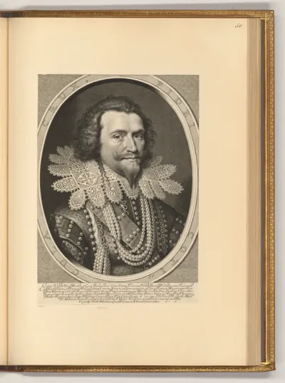 Porträt George Villiers, Herzog von Buckingham