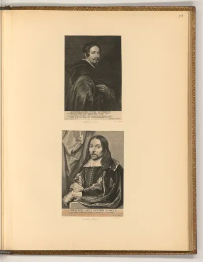 Porträt Gerard Seghers; Christoffel Jacob van der Lamen