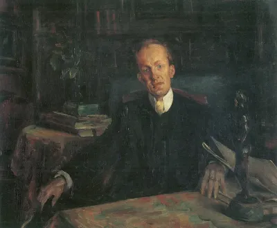 Porträt Gerhart Hauptmann