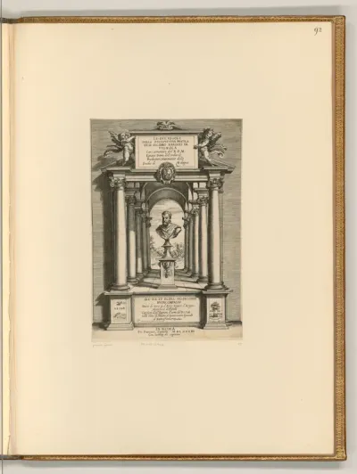 Porträt Giacomo Barozzi da Vignola (Büste)