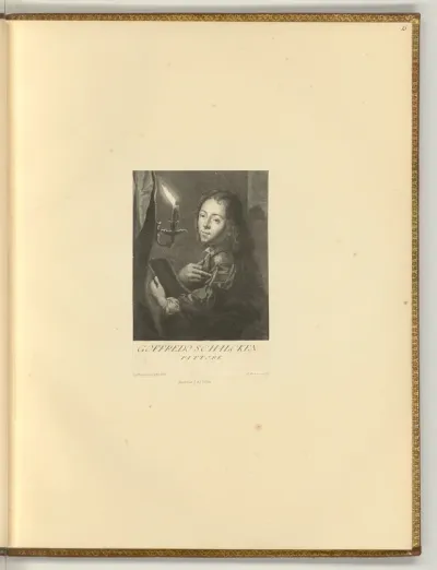 Porträt Goffredo Schalcken Pittore
