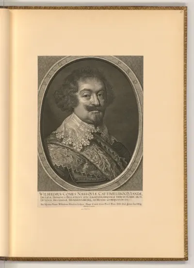 Porträt Grafen Wilhelm von Nassau-Siegen