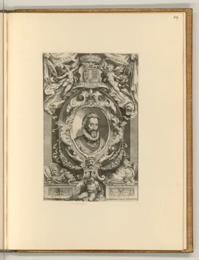 Porträt Heinrich IV., König von Frankreich