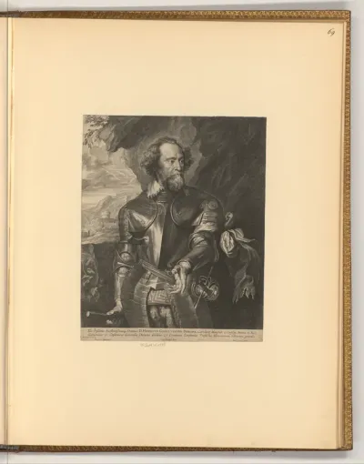 Porträt Heinrich von dem Bergh
