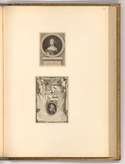 Porträt Henrietta Anne Stuart; Heinrich Casimir von Nassau-Dietz