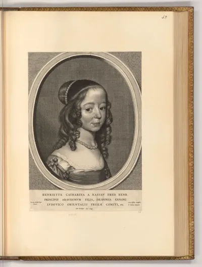 Porträt Henriette Catharina von Oranien-Nassau