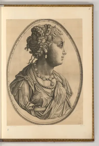 Porträt Hippolyta Gonzaga Ferdinandi Fil. An XVII