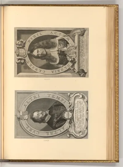 Porträt Hugo Everhard Cratz; Henri de La Tour d’Auvergne