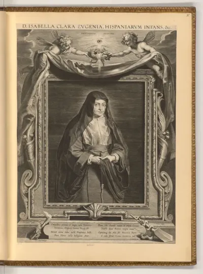 Porträt Isabella Clara Eugenia, Infantin von Spanien