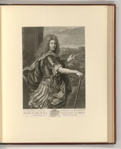 Porträt Jacques Louis de Beringhen