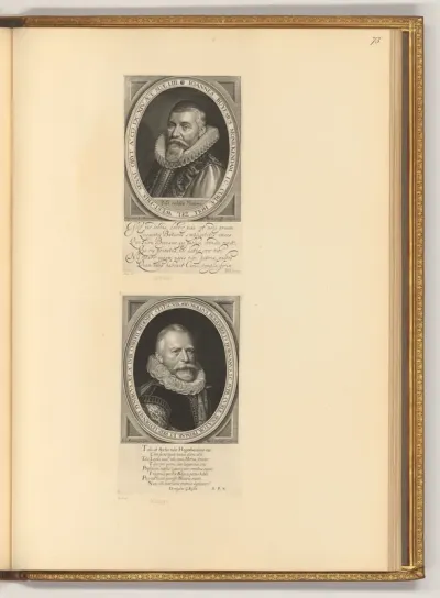 Porträt Jan Klaasz. Buijes; Rumoldus Hogerbeets