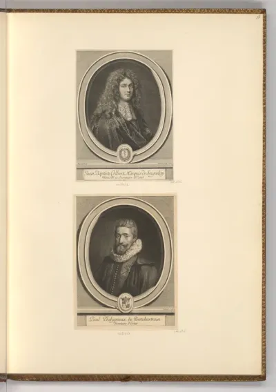 Porträt Jean-Baptiste Colbert de Seignelay; Paul Phélypeaux