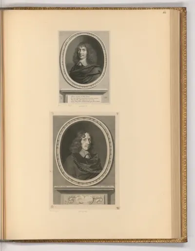 Porträt Jean François Sarrazin; Jean Chapelain